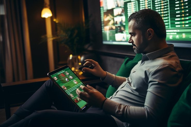 Antarmuka pemain Evolution Gaming dengan statistik real-time dan opsi taruhan